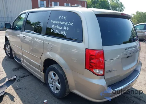 2013 Dodge Grand Caravan Sxt from USA, damaged, VIN 2C4RDGCGXDR550587